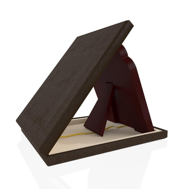 CP 124 Wooden Award With Ceramic Glaze