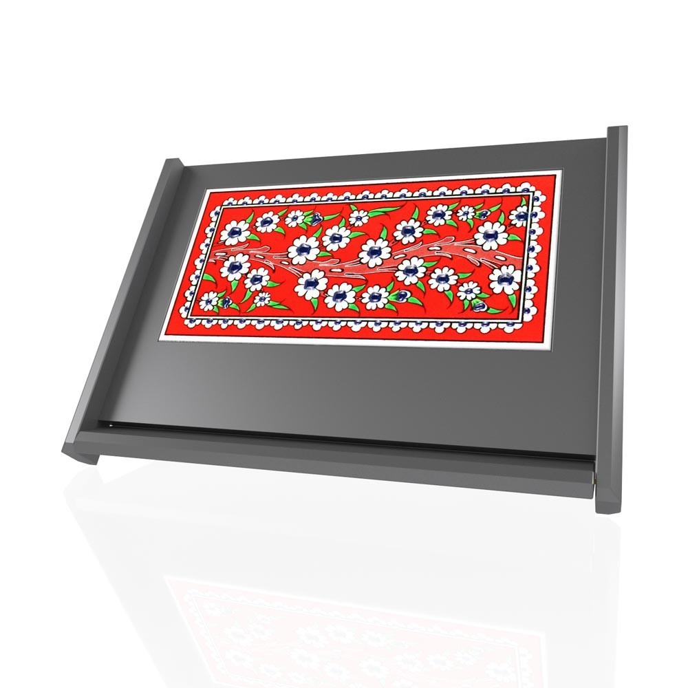 CP 127 Çinili Ahşap Plaket