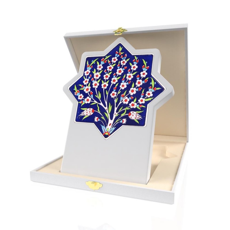 CP 128 Wooden Award With Ceramic Glaze