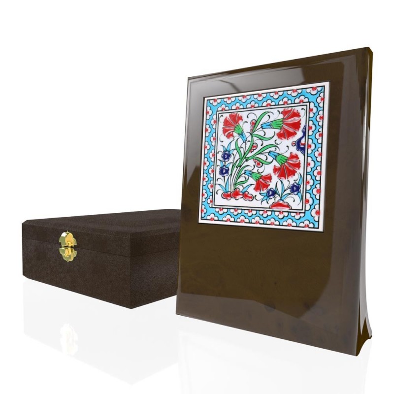 CP 129 Wooden Award With Ceramic Glaze