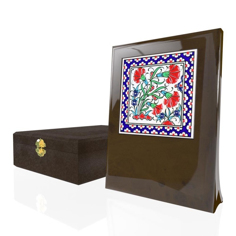 CP 129 Wooden Award With Ceramic Glaze