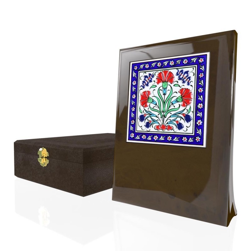 CP 129 Wooden Award With Ceramic Glaze