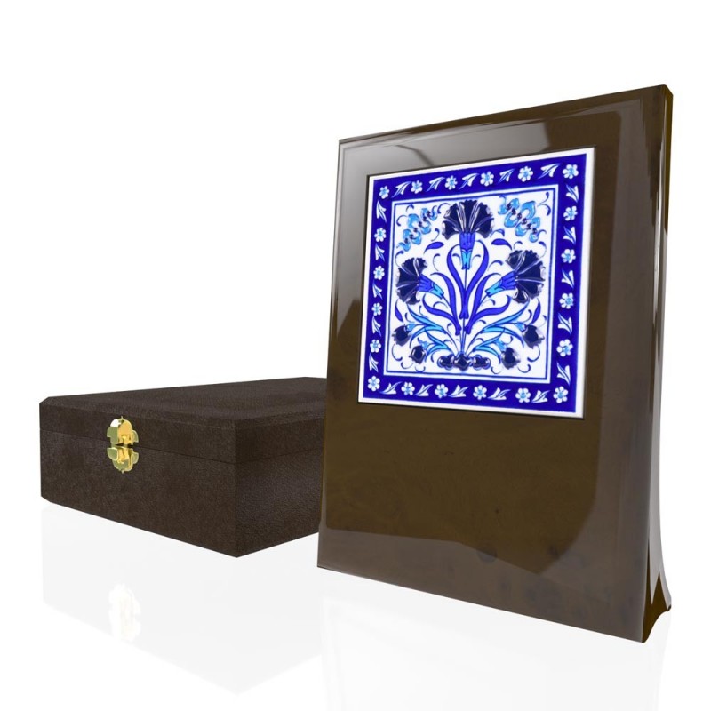 CP 129 Wooden Award With Ceramic Glaze