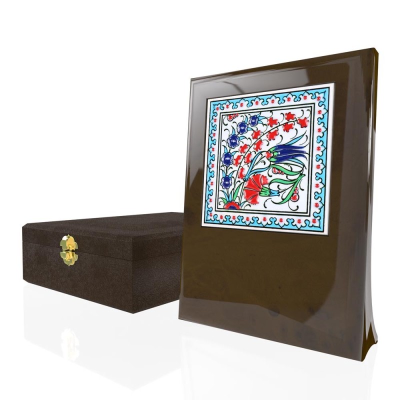 CP 129 Wooden Award With Ceramic Glaze