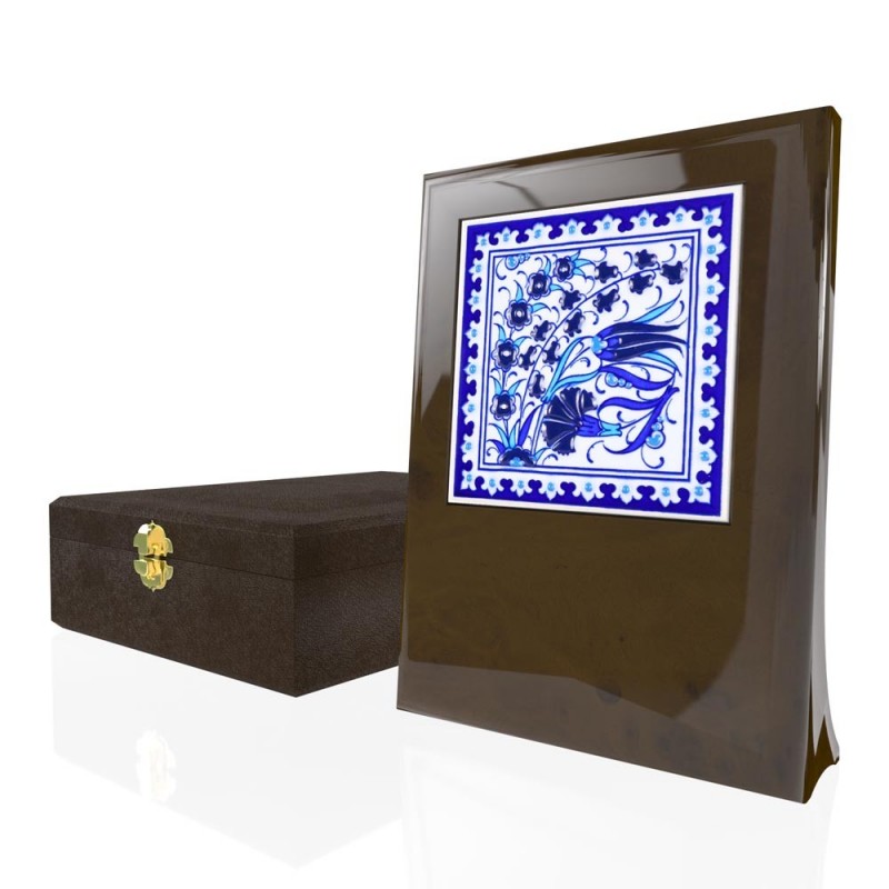 CP 129 Wooden Award With Ceramic Glaze