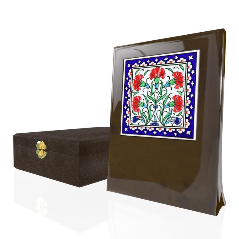 CP 129 Wooden Award With Ceramic Glaze