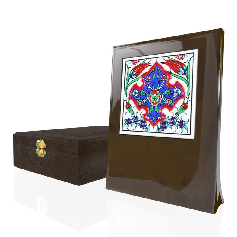 CP 129 Wooden Award With Ceramic Glaze