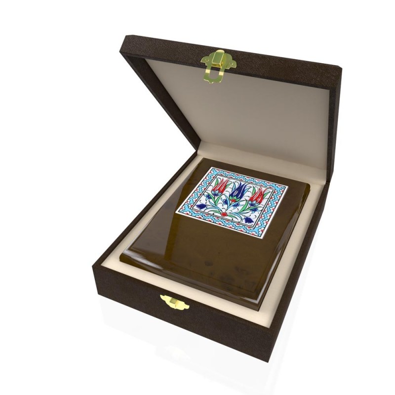 CP 129 Wooden Award With Ceramic Glaze