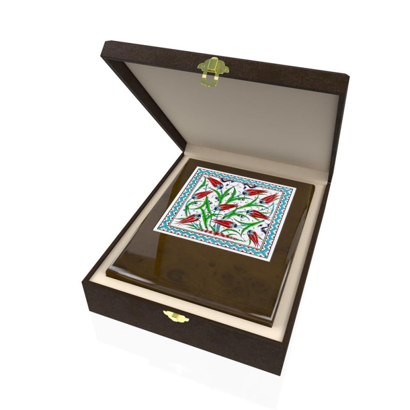 CP 130 Wooden Award With Ceramic Glaze