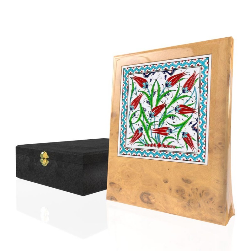 CP 130 Wooden Award With Ceramic Glaze