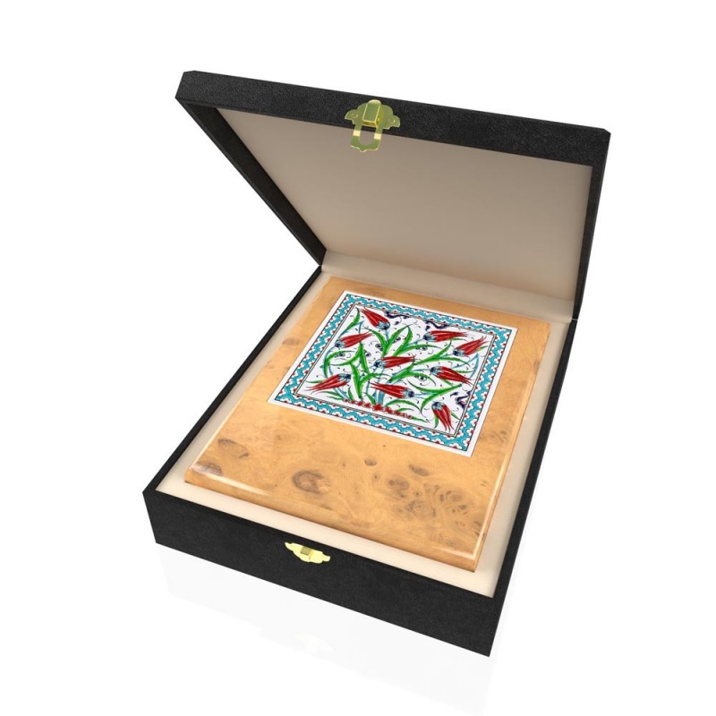 CP 130 Wooden Award With Ceramic Glaze