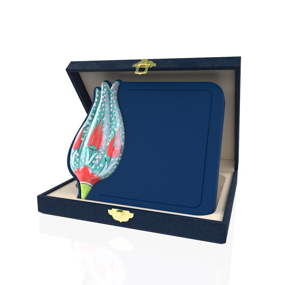 CP 132 Wooden Award With Ceramic Glaze
