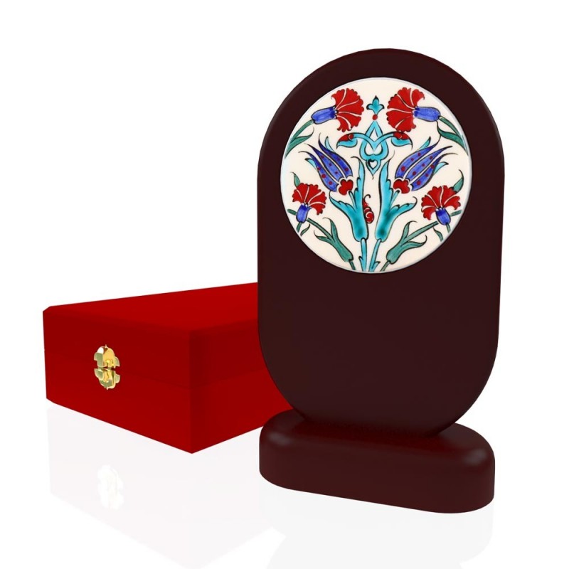 CP 134 Wooden Award With Ceramic Glaze