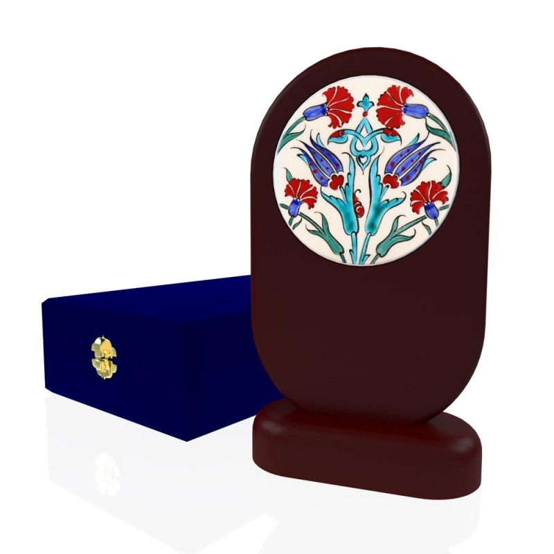 CP 134 Wooden Award With Ceramic Glaze
