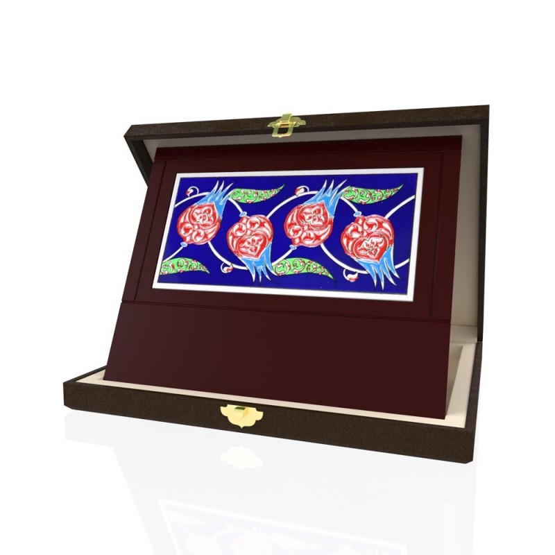 CP 136 Wooden Award With Ceramic Glaze