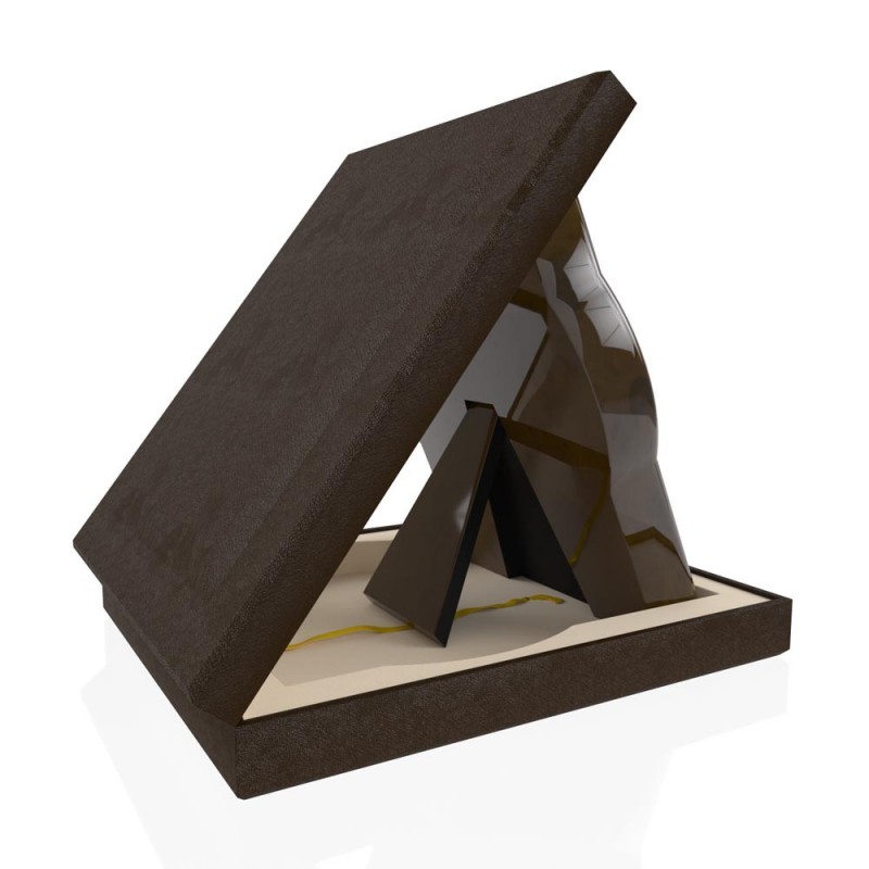 CP 139 Wooden Award With Ceramic Glaze