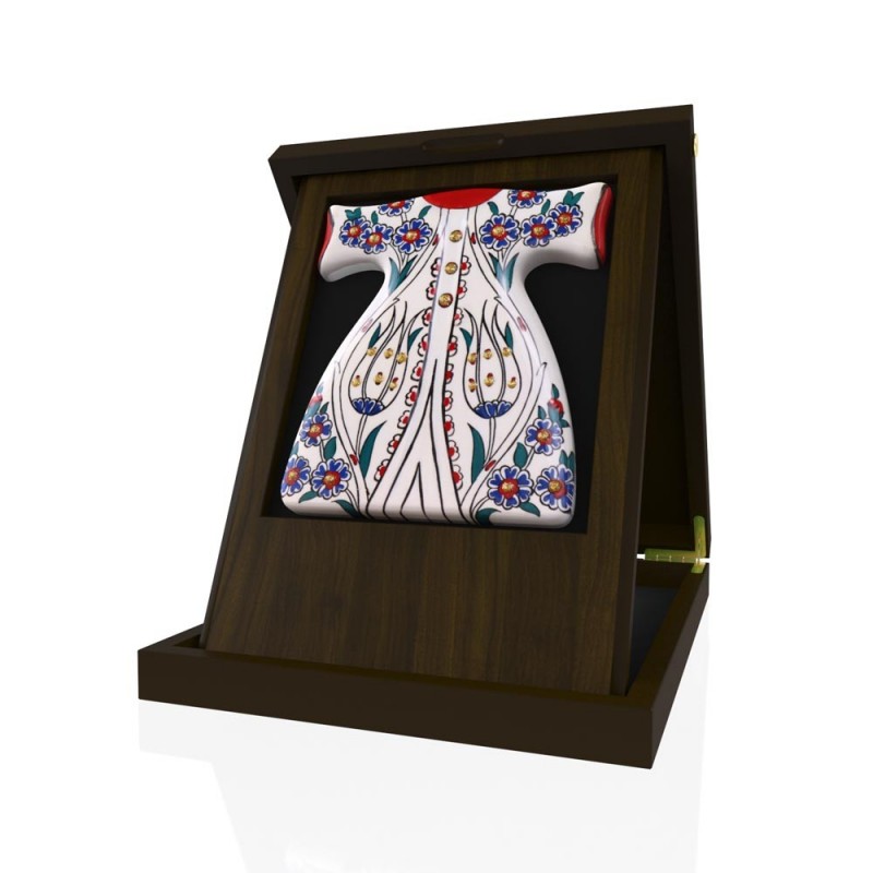 CP 140 Wooden Award With Ceramic Glaze