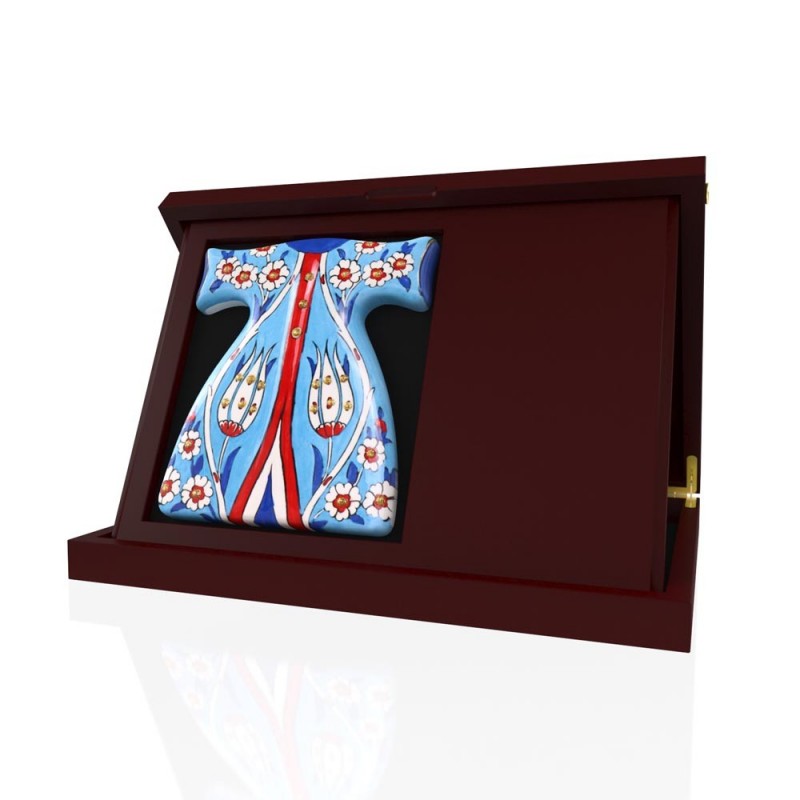 CP 141 Wooden Award With Ceramic Glaze