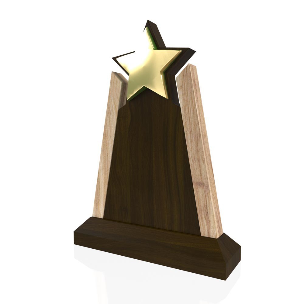 AP 107 Ahşap Plaket