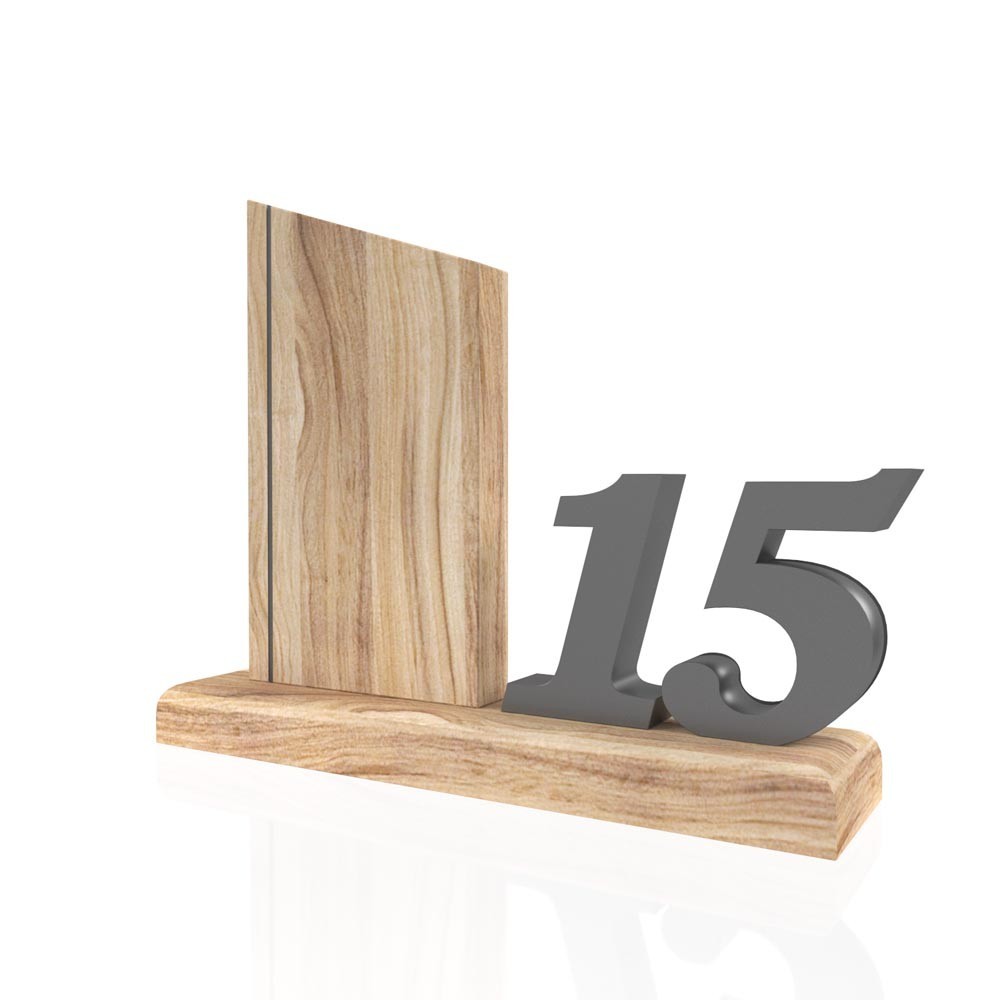 AP 127 Ahşap Plaket