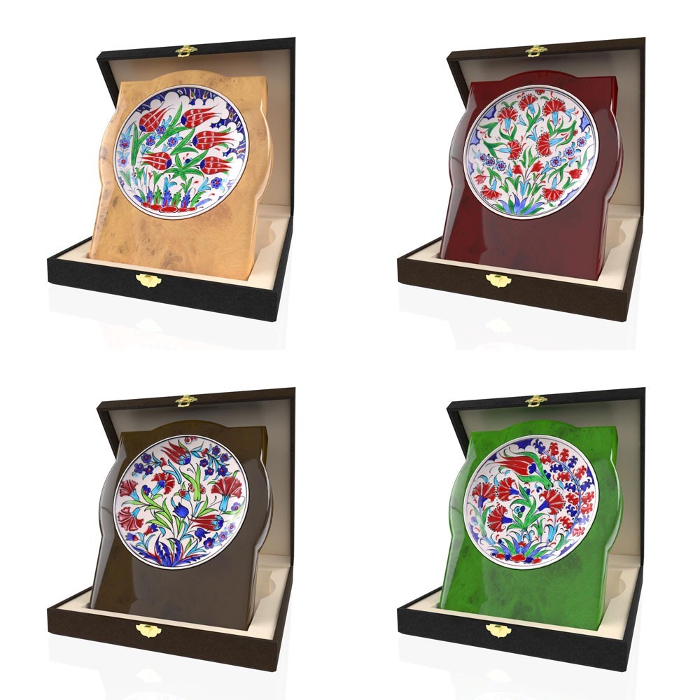 CP 139 Wooden Award With Ceramic Glaze 2