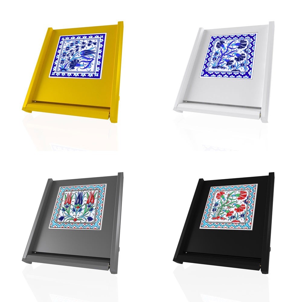 CP 126 Çinili Ahşap Plaket 2