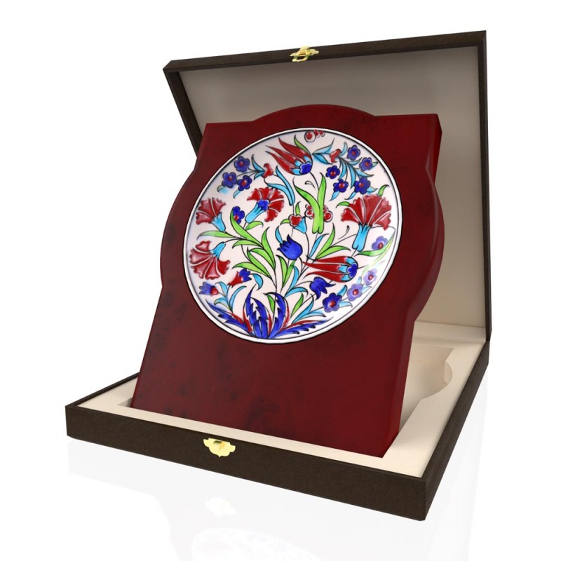 CP 142 Wooden Award With Ceramic Glaze