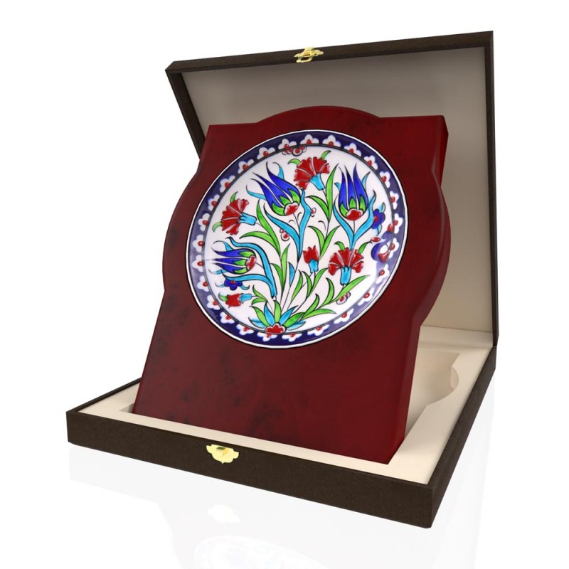 CP 142 Wooden Award With Ceramic Glaze