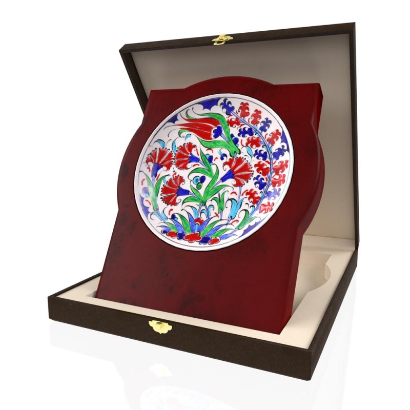 CP 142 Wooden Award With Ceramic Glaze