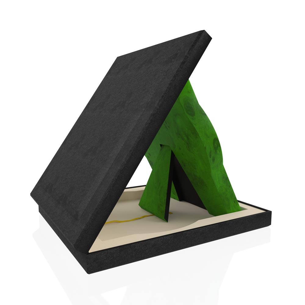 CP 142 Wooden Award With Ceramic Glaze 2